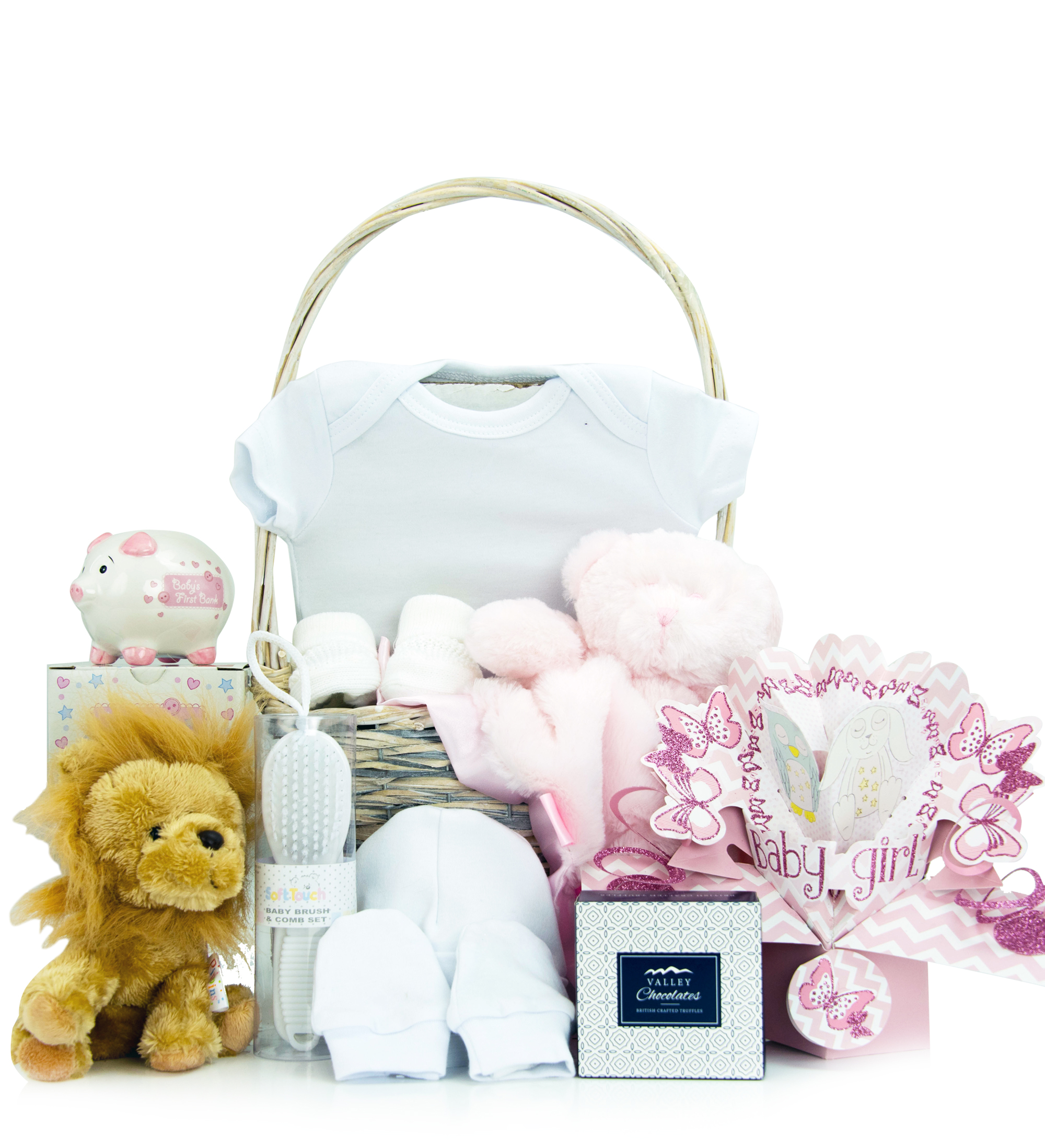 Deluxe Baby Girl T Set 123 Hampers