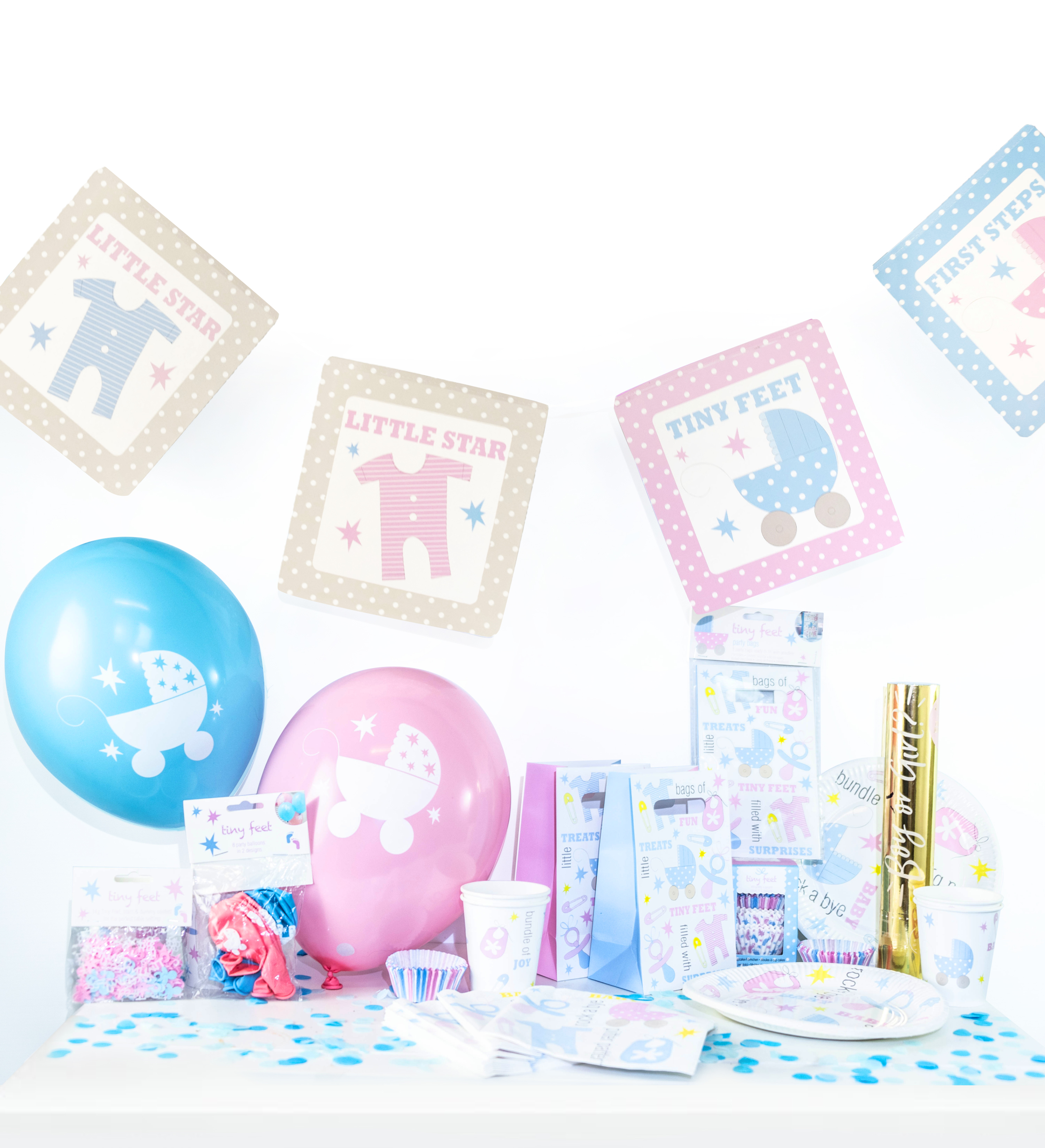 Baby Shower Preparation Kit For Girl 123 Hampers