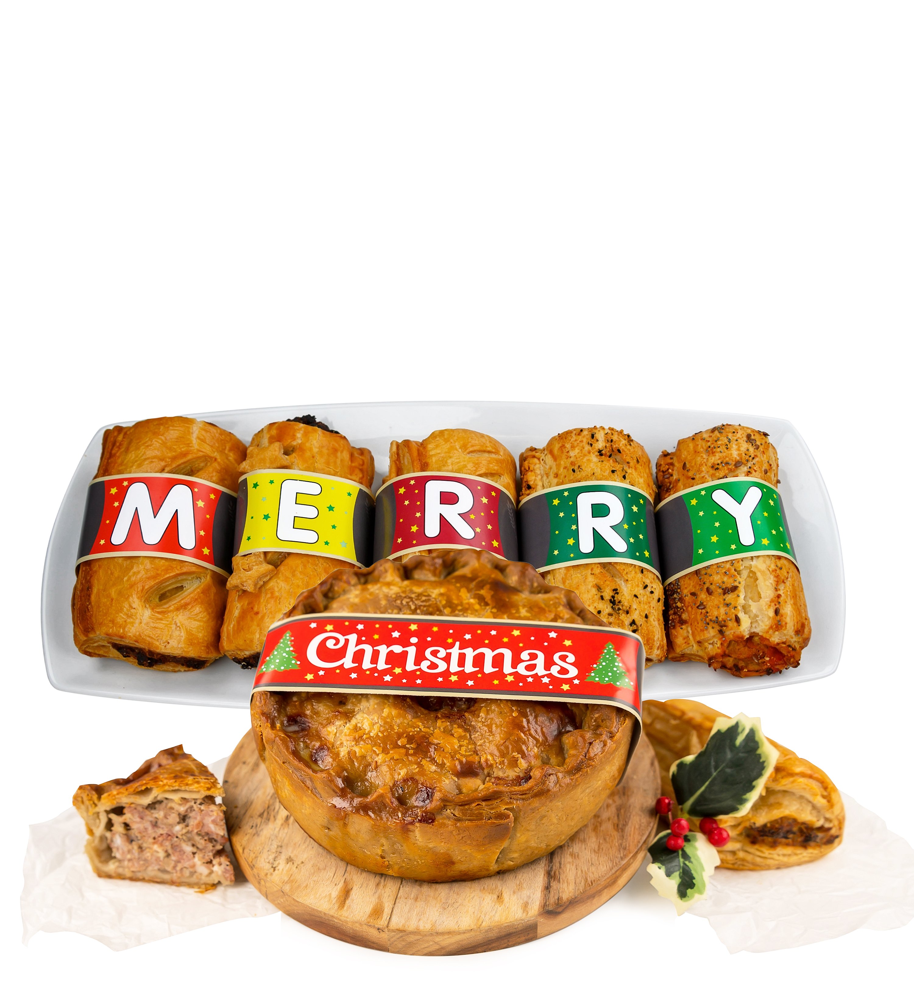 Artisan Pork Pie and Rolls 123 Hampers