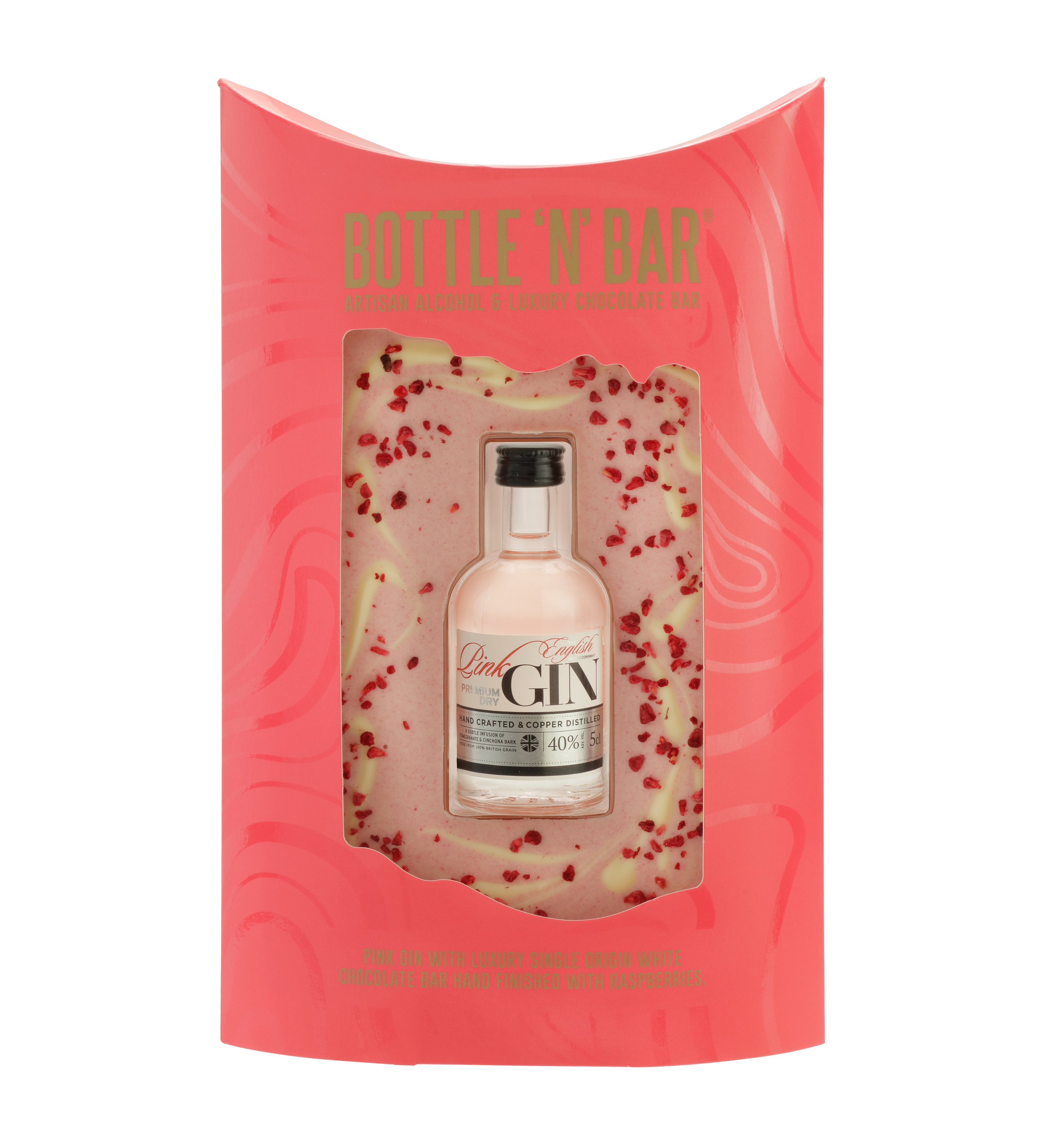 Bottle 'N' Bar Pink Gin 123 Hampers